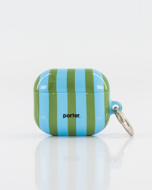 Airpods 3 - Blue & Green Stripe