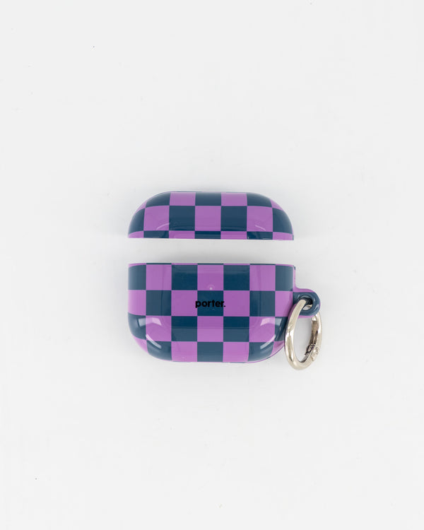 Airpods 3 - Purple & Green Check