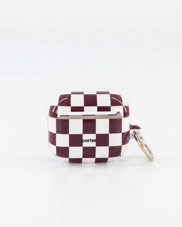 Airpods 3 - Choc & White Check