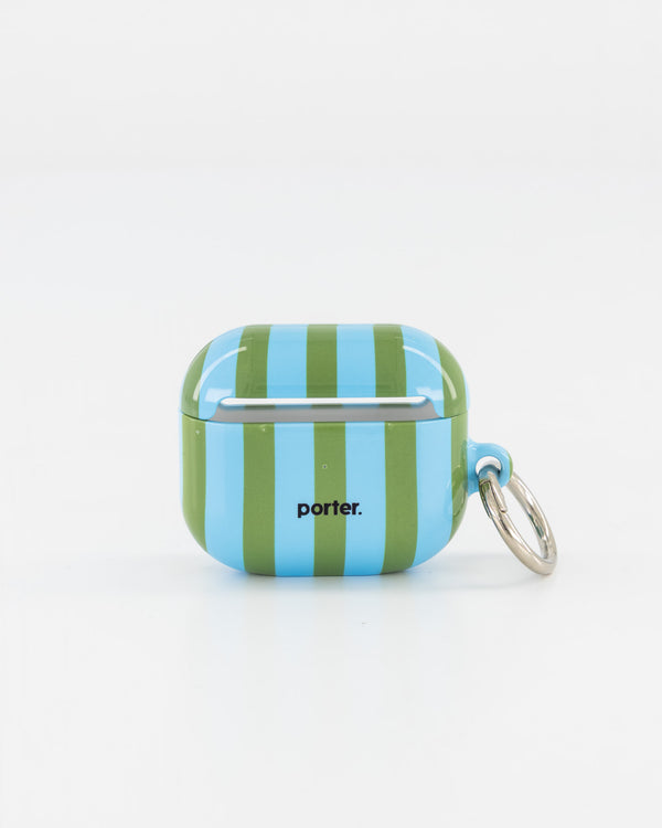 Airpods 3 - Blue & Green Stripe