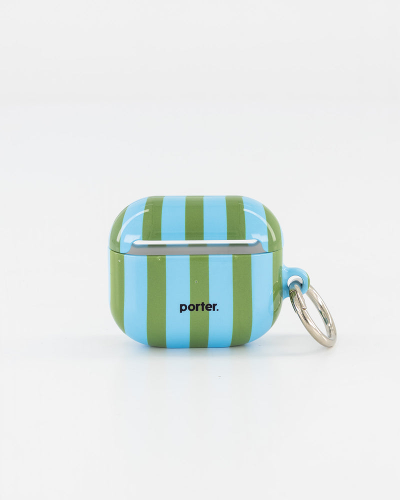 Airpods 3 - Blue & Green Stripe