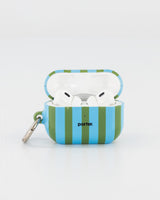 Airpods Pro - Blue & Green Stripe