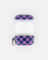 Airpods Pro - Purple & Green Check