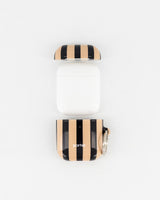 Airpods 1/2 - Black & Stone Stripe