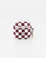 Airpods 4 - Choc & White Check
