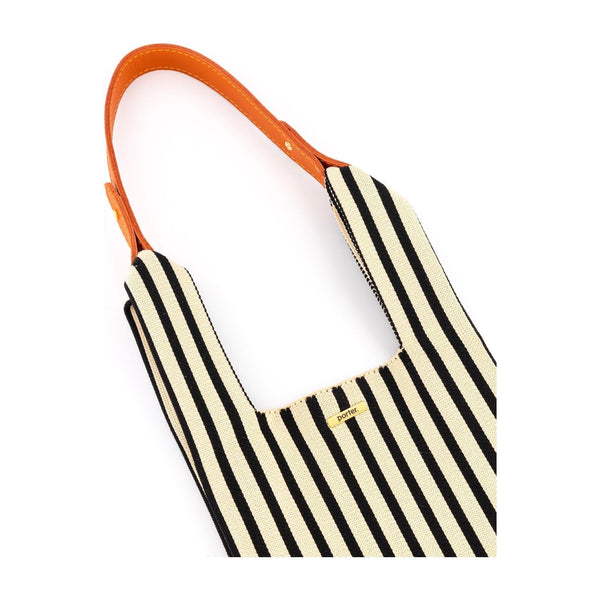 Short Leather Strap in Orange