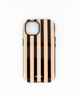 iPhone 15- Black & Stone Stripe