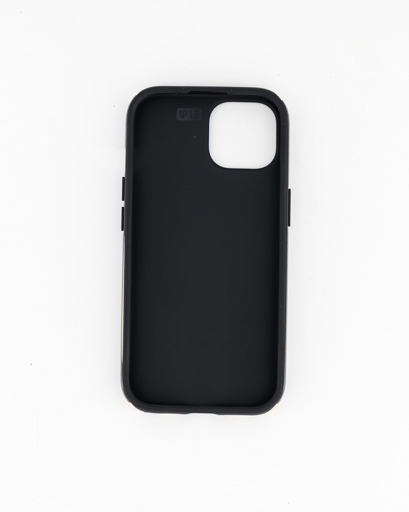 iPhone 15- Black & Stone Stripe