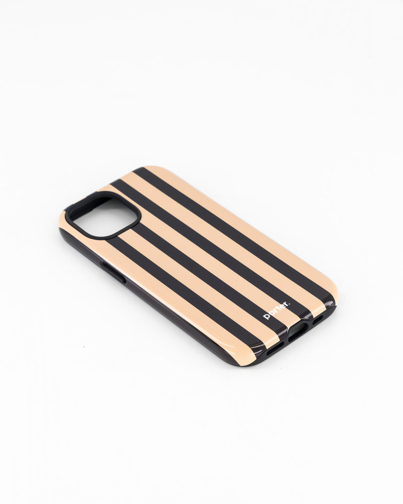 iPhone 15- Black & Stone Stripe