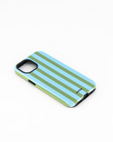 iPhone 15- Green & Blue Stripe