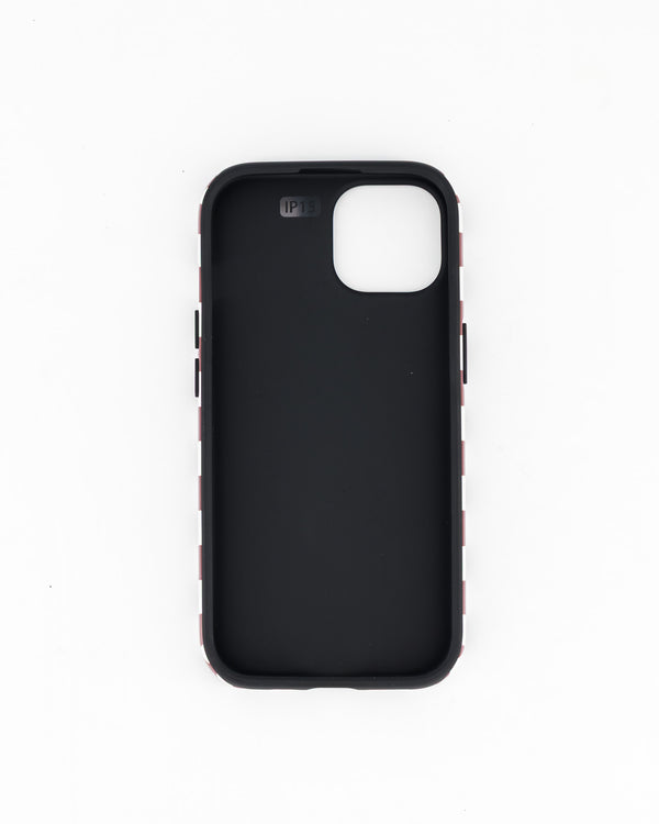 iPhone 15- Choc & White Check