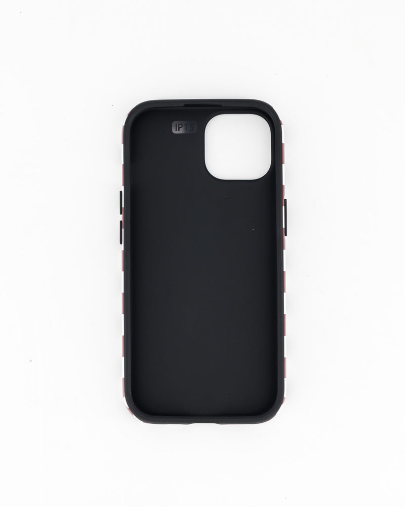 iPhone 15- Choc & White Check