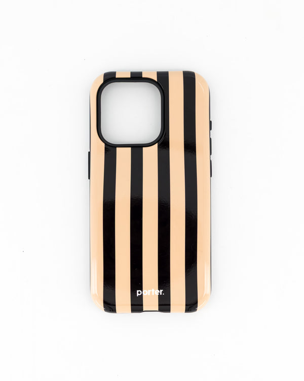 iPhone 15 Pro- Black & Stone Stripe