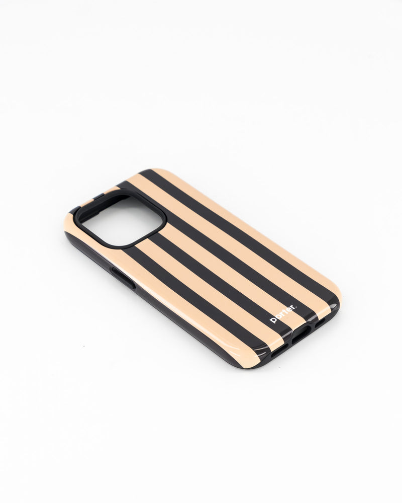 iPhone 15 Pro- Black & Stone Stripe