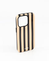 iPhone 15 Pro- Black & Stone Stripe