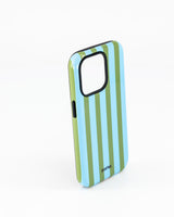 iPhone 15 Pro- Blue & Green Stripe