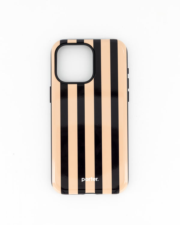 iPhone 15 Pro Max- Black & Stone Stripe