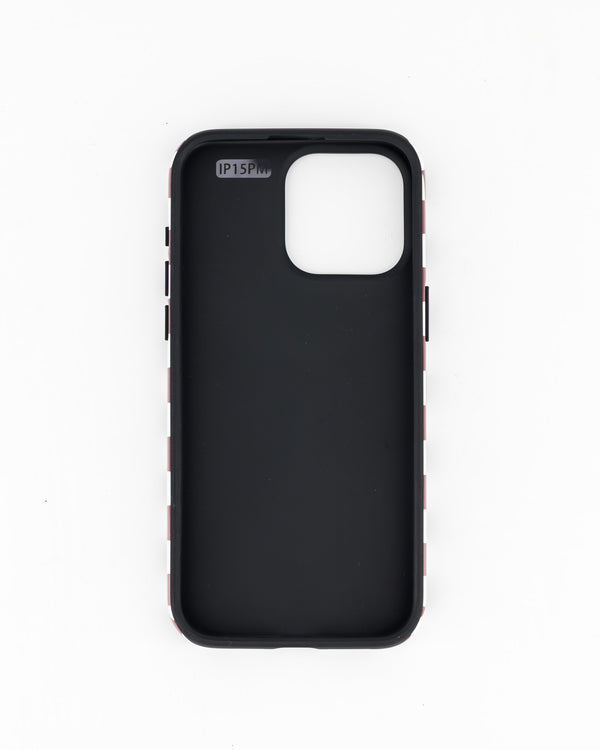 iPhone 15 Pro Max- Choc & White Check