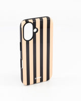 iPhone 16- Black & Stone Stripe