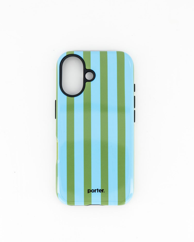 iPhone 16- Blue & Green Stripe
