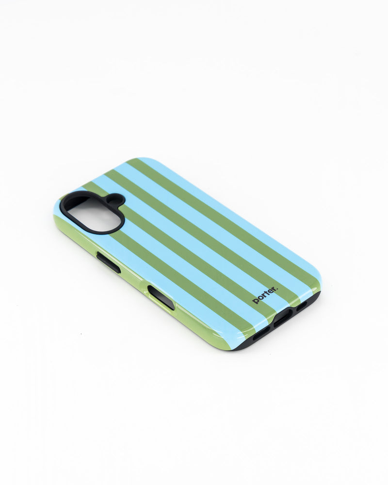 iPhone 16- Blue & Green Stripe