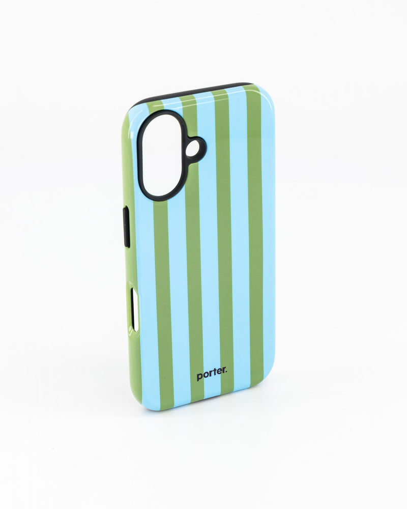 iPhone 16- Blue & Green Stripe