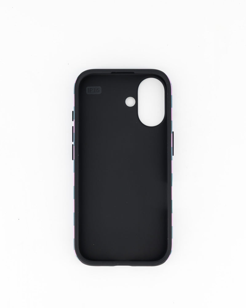 iPhone 16- Purple & Green Check