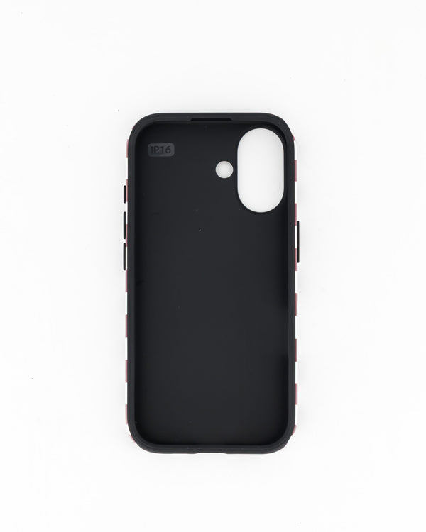 iPhone 16- Choc & White Check