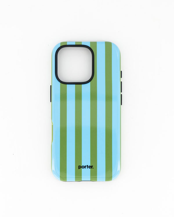 iPhone 16 Pro- Blue & Green Stripe