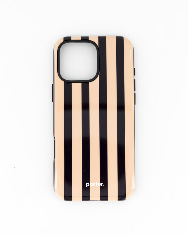 iPhone 16 Pro Max- Black & Stone Stripe