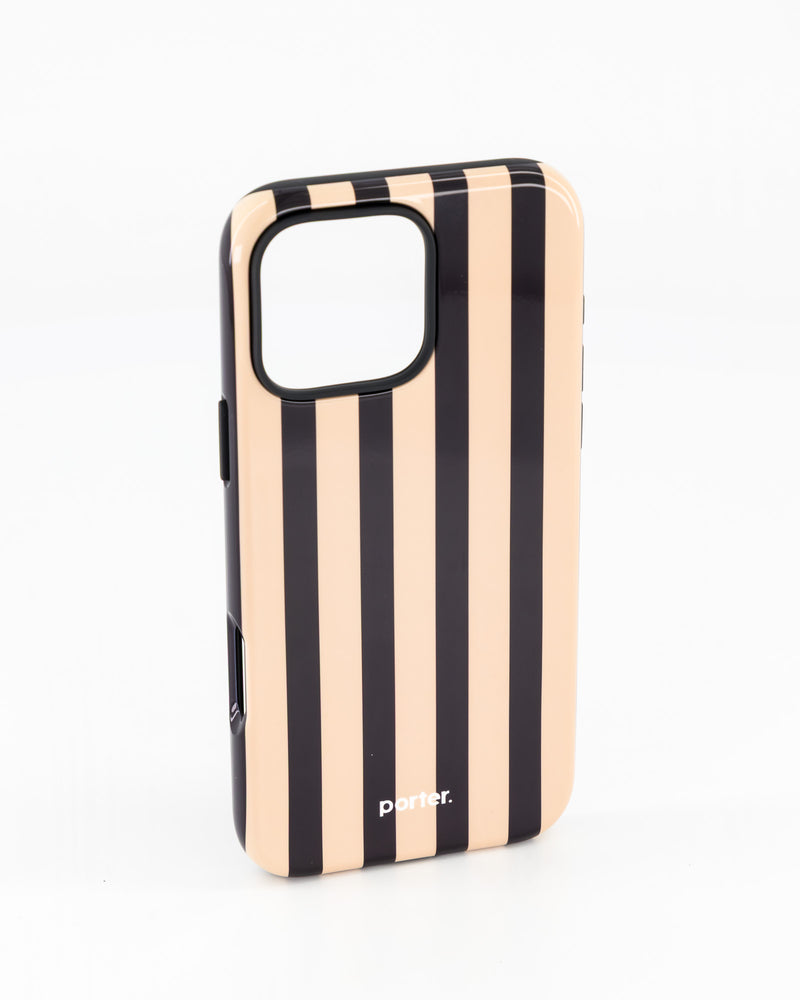 iPhone 16 Pro Max- Black & Stone Stripe