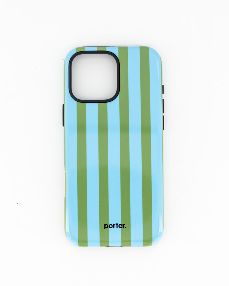 iPhone 16 Pro Max- Blue & Green Stripe