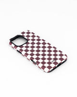 iPhone 16 Pro Max- Choc & White Check