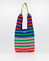 PRE-ORDER Rainbow Striped Maxi Shopper