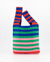 PRE-ORDER Rainbow Striped Maxi Shopper