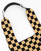 Short Leather Strap in Zebra Print