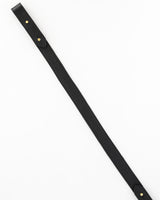 Medium Leather Strap in Black