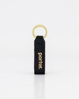 Leather Keyring - Nevada Black