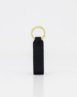 Leather Keyring - Nevada Black