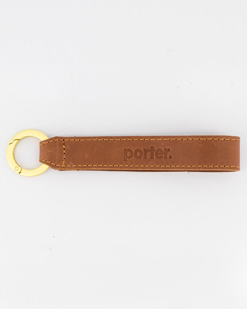 Leather Wrist Strap - Barcelona Toffee