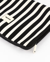 Black & Milk Striped Laptop Bag