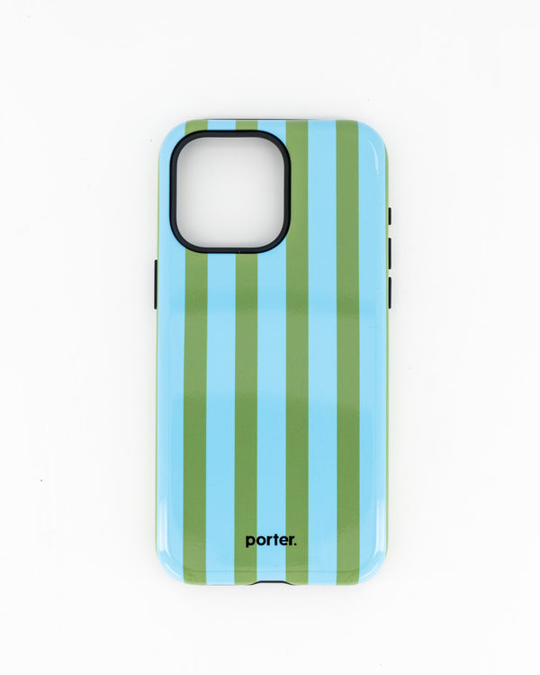 iPhone 15 Pro Max- Blue & Green Stripe