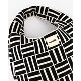 Black & Milk Geo Print Hobo Shopper