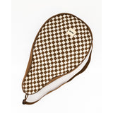 Padel Racket - Choc & Milk Check