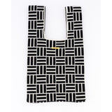 Black & Milk Geo Print Mini Shopper