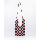 Medium Leather Strap in Ruby