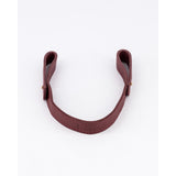 Short Leather Strap in Ruby