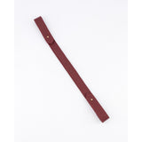 Short Leather Strap in Ruby