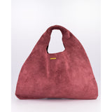 Ruby Leather Hobo Shopper
