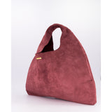 Ruby Leather Hobo Shopper